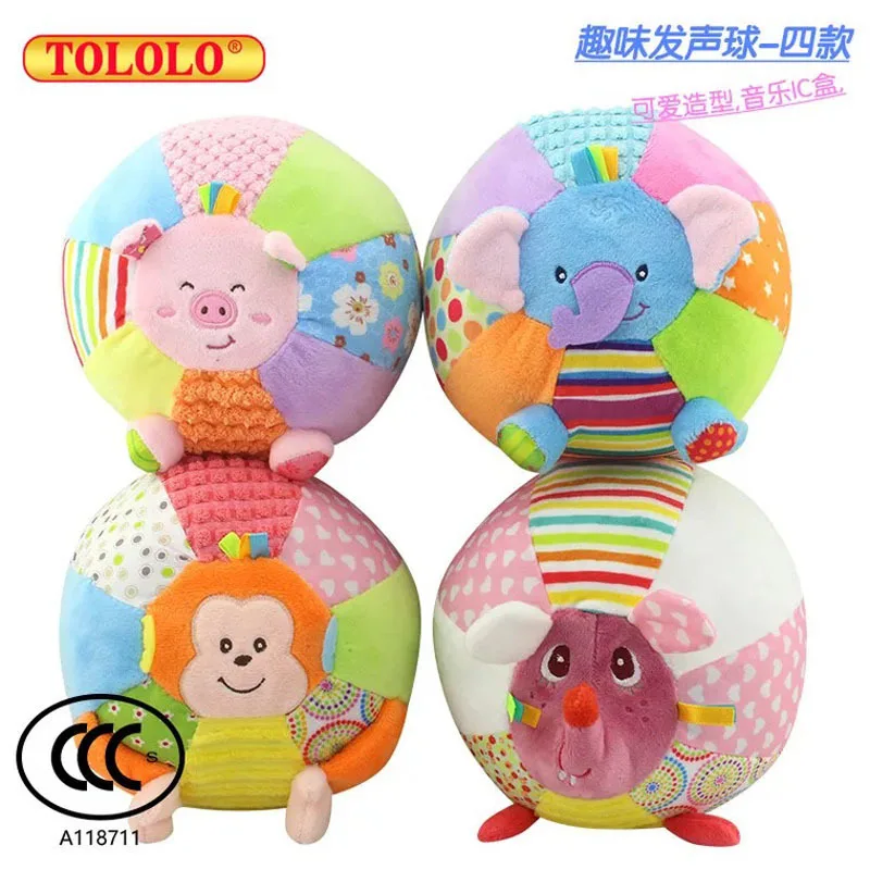 JB 2018 New Tololo 0-12 Months Baby Inflatable Toys Early Childhood Soft Plush - £13.43 GBP