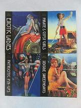 Lot of 4 ARTIST ARCHIVES Exotic Ladies Pirate Gypsy Girls Patriotic Pin-Ups [Har - £109.38 GBP