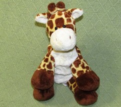 TY PLUFFIES TIP TOP GIRAFFE PLUSH STUFFED ANIMAL BABY TOY 9&quot; 2009 TAN SP... - £12.55 GBP