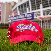 2025 Cincinnati Reds Hat Cap Strap Back Red Pride Men&#39;s Adjustable MLB B... - $44.55