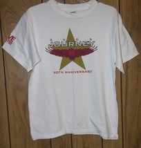 Journey Band Concert Tour T Shirt Vintage 2005 30th Anniversary Tour Siz... - £62.84 GBP