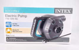 Intex Quick Fill Deluxe 110 120V AC Electric Inflatable Pump Pool Toy 66... - $28.98