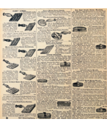 1901 Horse Brush Curry Combs Reproduction Advertisement Sears Agricultur... - $19.99