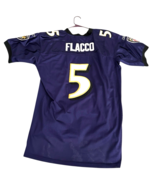Vtg Baltimore Ravens Joe Flacco Jersey #5 Reebok On Field Size 54 NFL Fo... - $1,134.67 MXN