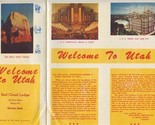 Welcome to Utah &amp; The Friendly State Brochures 1940&#39;s - £24.92 GBP