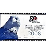 2008-S United States Mint Coin 50 State Quarters Proof coin Set - $27.34 CAD