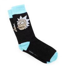 Rick And Morty 3-Pair Crew Socks and Pint Glass Gift Set Multi-Color - £21.56 GBP