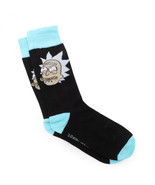 Rick And Morty 3-Pair Crew Socks and Pint Glass Gift Set Multi-Color - £20.27 GBP