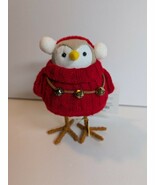 2021 Glee Bird Sweater &amp; Bells Christmas Holiday Bird Wondershop Figurin... - $228.71 MXN