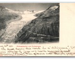 Furkastrasse Con Rhonegletscher Glacier Svizzera Unp Udb Cartolina S17 - $4.04