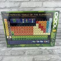 EuroGraphics Periodic Table of Elements 1000 Piece Puzzle New Sealed Pac... - $13.64