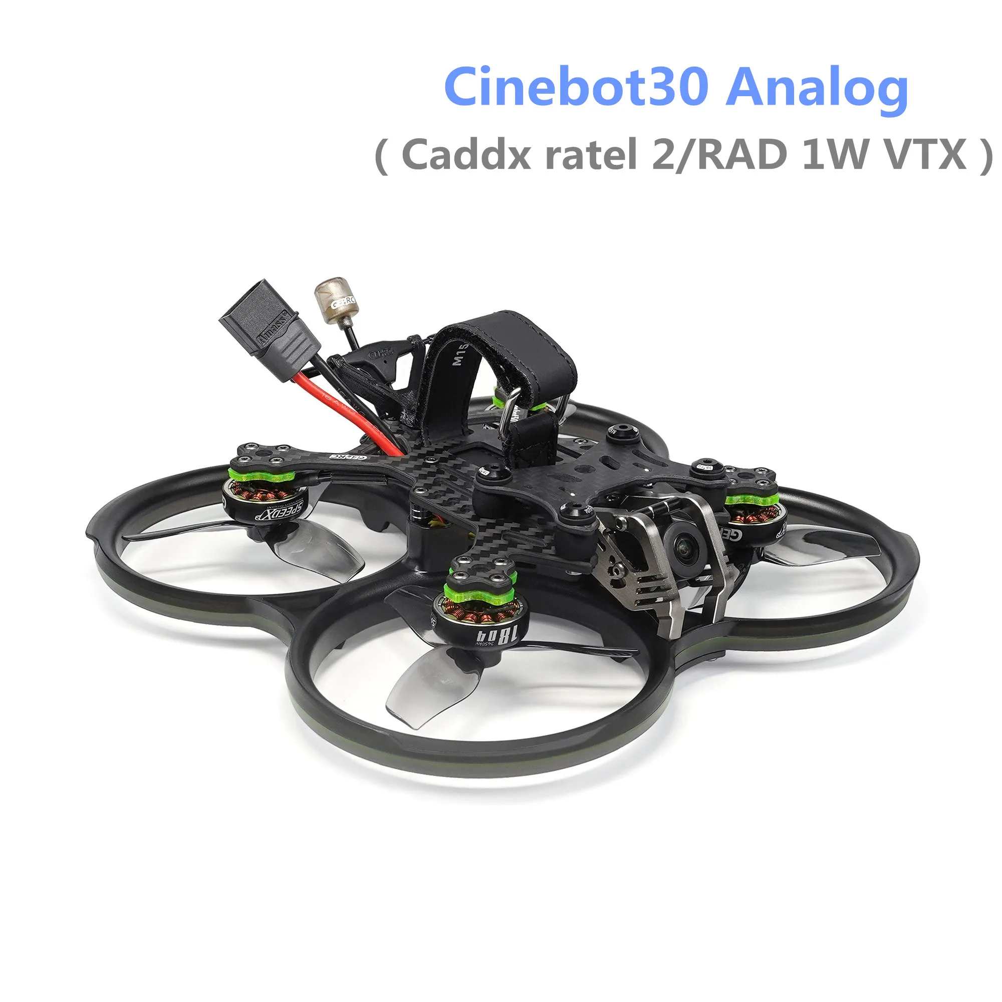 GEPRC Cinebot30 HD Analog FPV Drone 4S/6S 3inch RC Quadcopter With L - £361.79 GBP+