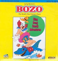 BOZO Ding Dong Dandy Adventures LASERDISC 90s Kids Children Clown Show 1... - £13.97 GBP