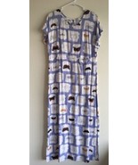 Boho Women&#39;s Vintage Long Slim Summer Sheath Dress Butterflies Medium - $26.06