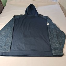 Badger Sport HARRISON HOYAS Men's Blue Drawstring Pullover Hoodie Sweatshirt XL image 2