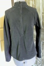 Women&#39;s Columbia Titanium Size S Black 1/2 Zip Fleece Pullover - £9.74 GBP