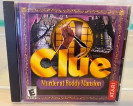 CLUE Murder At Boddy Mansion PC CD-ROM Atari Game For Windows 95/98 - £6.79 GBP