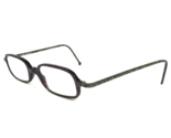 Vintage La Eyeworks Gafas Monturas HARP 908 Violeta Marrón Marble 45-20-130 - $64.89