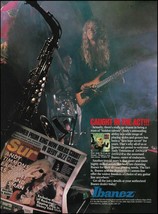 Danger Danger Andy Timmons 1991 Ibanez USA Custom Line Guitar advertisement ad - £3.38 GBP
