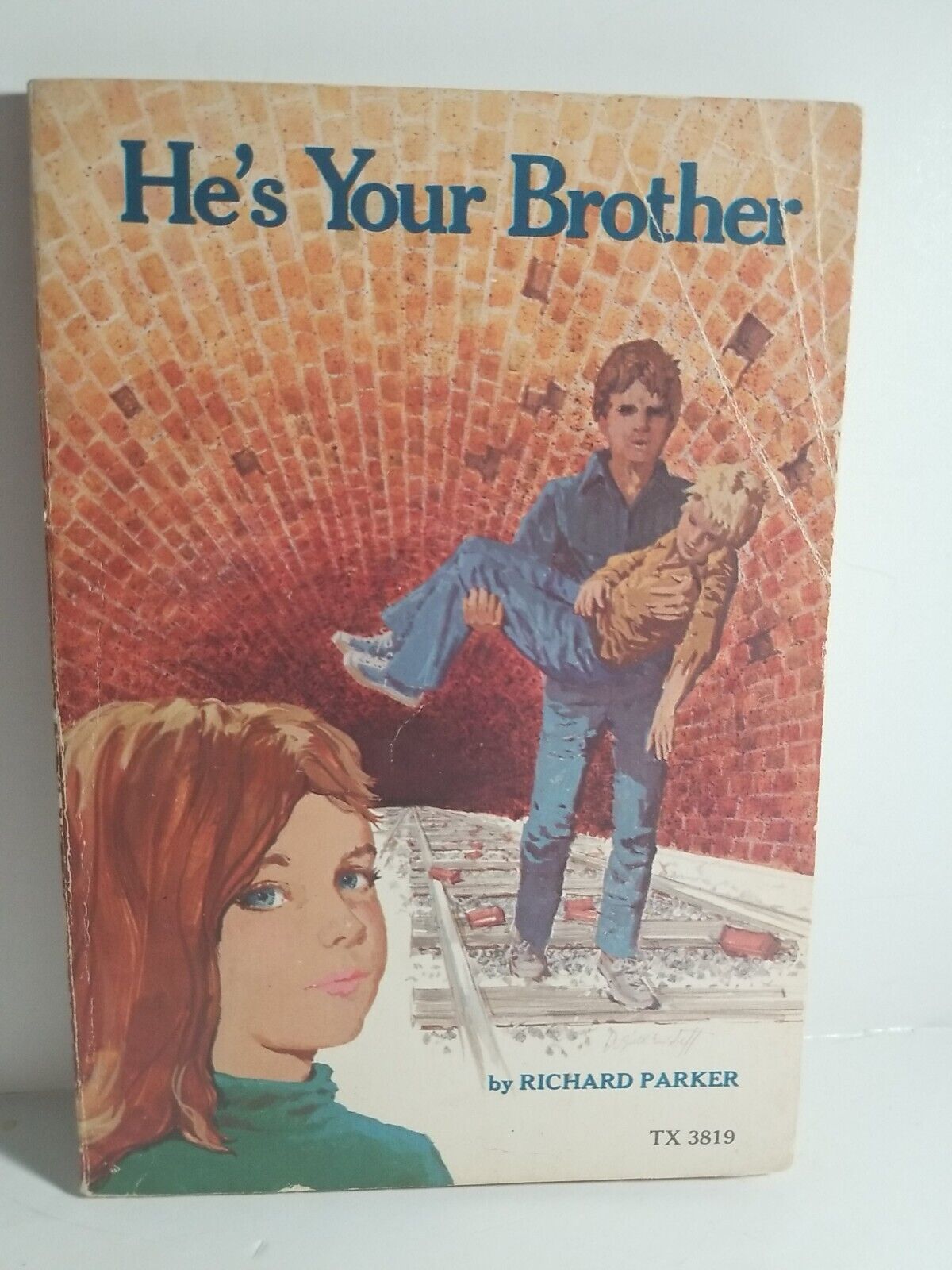 He&#39;s Your Brother by Richard Parker Paperback 1974 Scholastic TX 3819 - $8.10