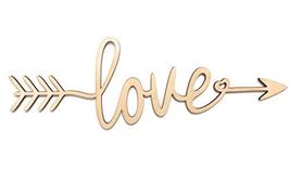 SDF ART - Love Wooden Sign - Wall Décor - Home Decoration for Living Room Bedroo - $29.39