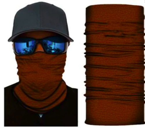 2 SOLID CHERRY  RED FACE MULTI FUNCTION SEAMLESS BANANA WRAP GAITER #50 ... - $12.34