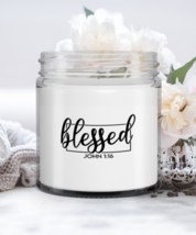 Religious Candle Blessed John 1:16 Candle  - £16.74 GBP