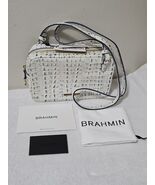 Brahmin Demi Crossbody Bag Marina La Scala Croc Embossed Leather Dillard... - $197.01