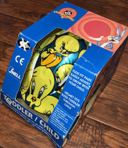 Looney Tunes 1997 Tweety Bird Toddler Child Safety Helmet Rare (Some Scr... - $20.27