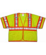 Tingley Rubber V70332 Class 3 Mesh Safety Vest, Small/Medium, Lime Green - $634.38 MXN