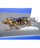Swarovski 2014 Jaguar crystal Golden Shine in Brand Box &amp; COA  1096796, ... - $1,375.00