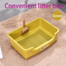 1pc Cat Litter Box Creative Drawer Style Kitten Litters Toilet Durable Plastic P - £71.54 GBP