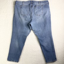 Torrid Skinny Jean Womens 24 Plus High Rise Light Blue Stretch Denim Pants 48x30 - £17.16 GBP
