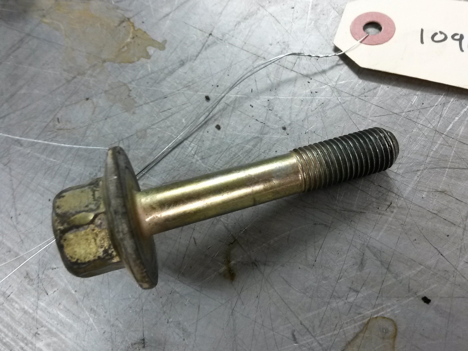 Crankshaft Pulley Bolt From 2003 Subaru Forester  2.5 - $19.75