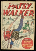 PATSY WALKER #16 1948-MARVEL COMICS-LEGGY COVER G/VG - £39.84 GBP