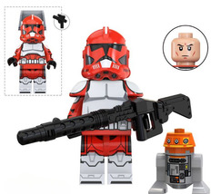 Commander Fox Star Wars Building Blocks Action Minifigure Toys - £3.71 GBP