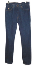 Vintage Levi&#39;s 505 Men&#39;s 34x36 (33x31 1/2) Regular Fit Straight Jeans Orange Tab - £39.04 GBP