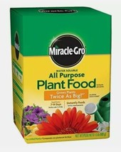 Plant Flower Food Miracle-Gro Water Soluble 1.5 lb. All-Purpose Beautiful Plants - $9.50