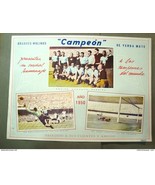 Uruguay 1950 Soccer FIFA world cup original Poster Final match Scorer ch... - £131.49 GBP