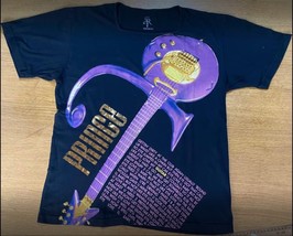Prince Guitar T-Shirt 21 Nights Tour O2 London Medium  - £80.42 GBP