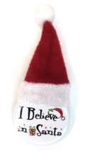 I Believe in Santa (Claus) Christmas Holiday Pinback Button Pin - £7.23 GBP