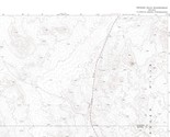 Broken Hills, Nevada 1972 Vintage USGS Map 7.5 Quadrangle Topographic - £18.82 GBP