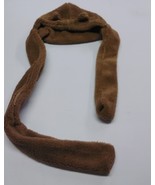 Hoodie Teddy Bear Ears Scarf &amp; Hat (Brown, OS) - £13.11 GBP