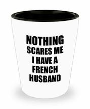 French Husband Shot Glass Funny Valentine Gift For Wife My Spouse Wifey ... - $12.84