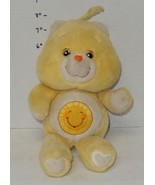 2002 Care Bears Funshine 12&quot; Plush Stuffed Animal Toy RARE HTF 20th Anni... - $36.33 CAD