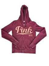 Pink Victoria&#39;s Secret Pink Hoodie/Sweatshirt Full Zip Size XS  - £6.43 GBP