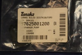 OEM Tanaka Carburetor Diaphragm Pump Gasket 57625001200 Superseded to 66... - £6.24 GBP
