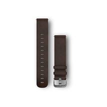 Garmin Quick Change Leather Bracelet Bracelet, Dark Brown, Medium  - $134.00