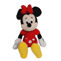Kohls Cares Disney Minnie Mouse Stuffed Animal Toy Plush 14&quot; Red Polka D... - $4.00