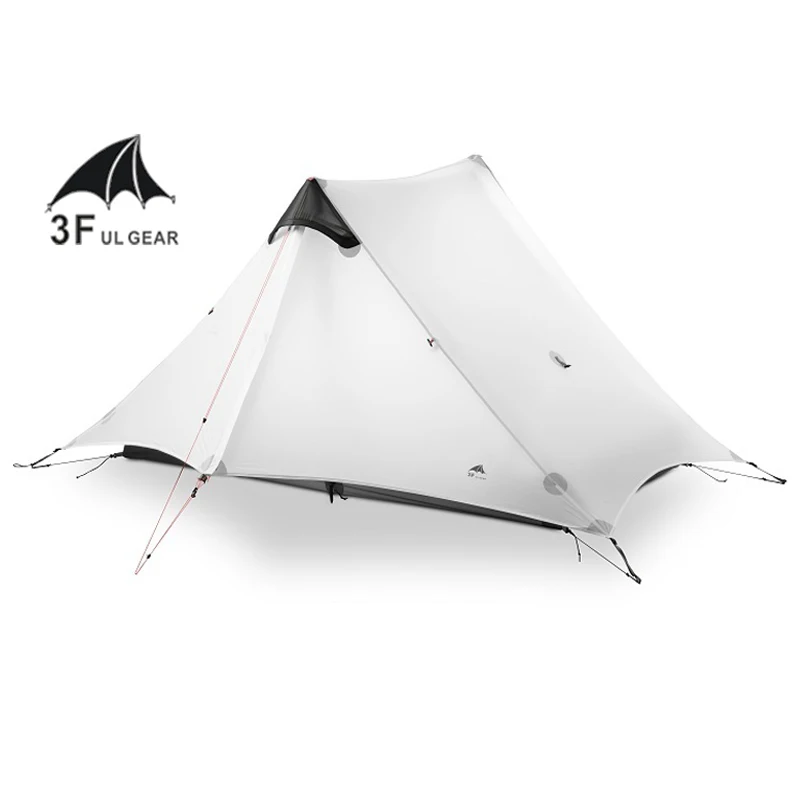 LanShan 2 3F UL GEAR 2 Person 1 Person Outdoor Ultralight Camping Tent 3 Season - £186.96 GBP+